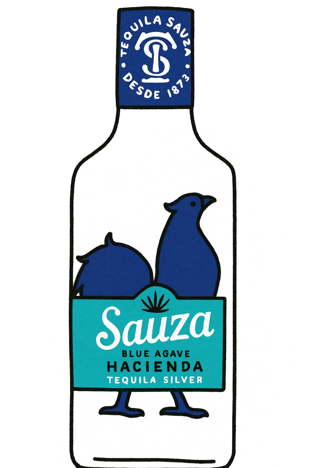 テキーラのイラスト