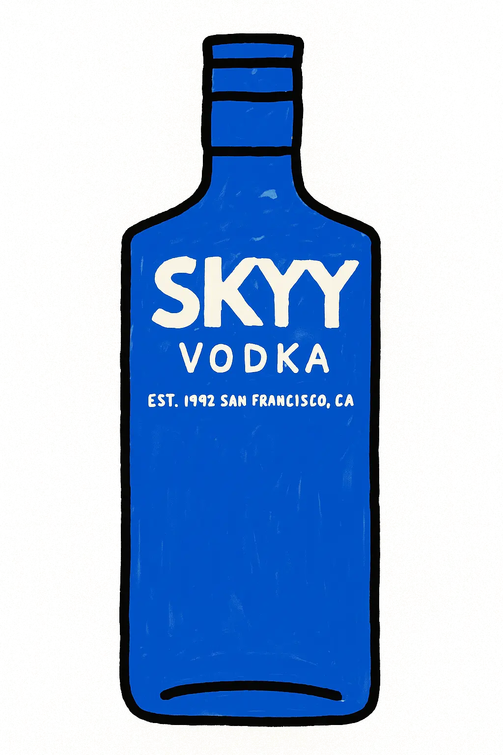 ウォッカのイラスト